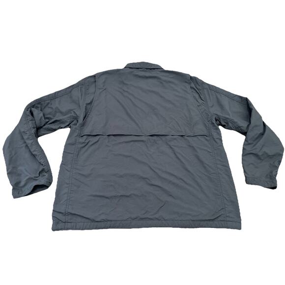 Carhartt Full Swing Jacket Mens XL Rain Defender Full Zip Nylon Gray Distressed - Picture 10 of 12